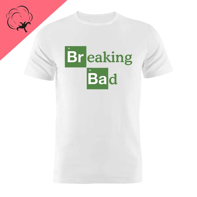LET S COOK CHEF T-SHIRRT - Breaking Bad Walter White Meth Heisenberg TV Grafická trička Unisex oblečení WoUnisex Tops Tričko