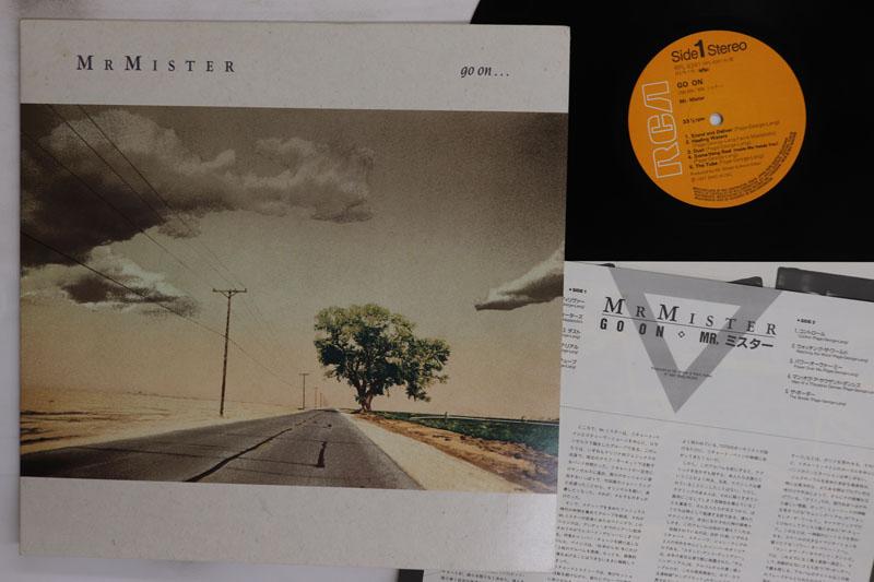 

LP Record MR MISTER Go On RPL8381 RCA 1987 Japan Rock Used