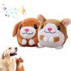Interactive Barking Plush Dog Toy Ball Built-in Music Sound Making USB Rechargeable Detachable Jumping Dog Toy