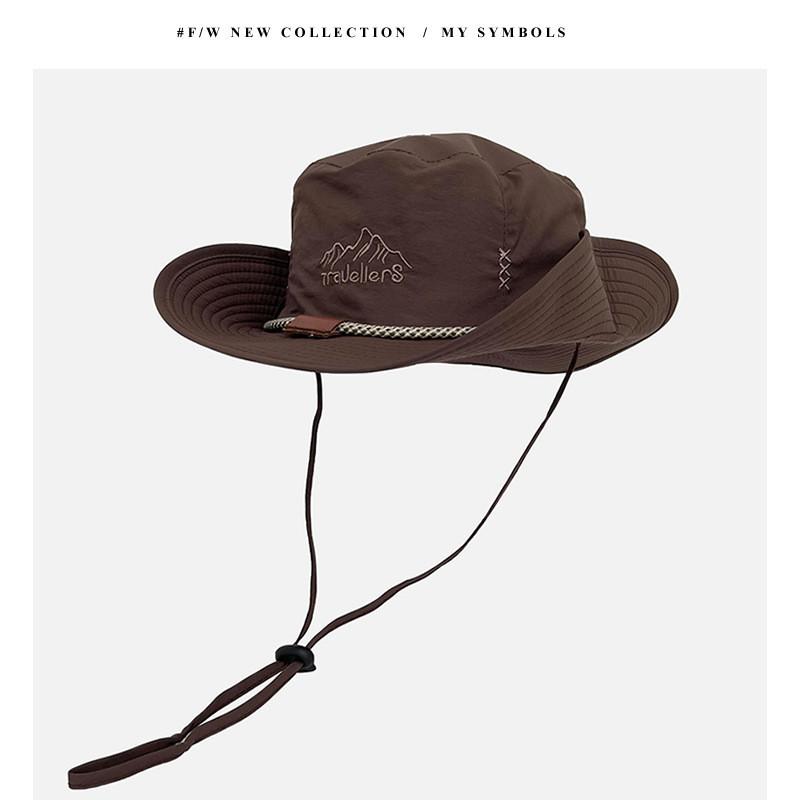 Brim Oversized Sunshade Breathable Fishing Hat For Men And Summer Women