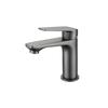 Gun Gray Minimalist Faucet Brass Hotel Household Sink Faucet Dual-purpose Cold and Hot Sink Faucet Light Luxury Bathroom Kitchen