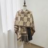 Women's Versatile Tassel Cape Shawl