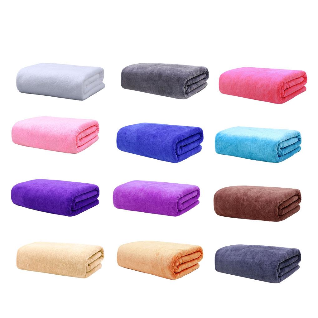 Color Available Towel Soft And Comfortable Microfiber Towel Double-Sided Velvet Towel