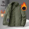 VANCAMEL Men's Winter Fleece-Lined Jacket