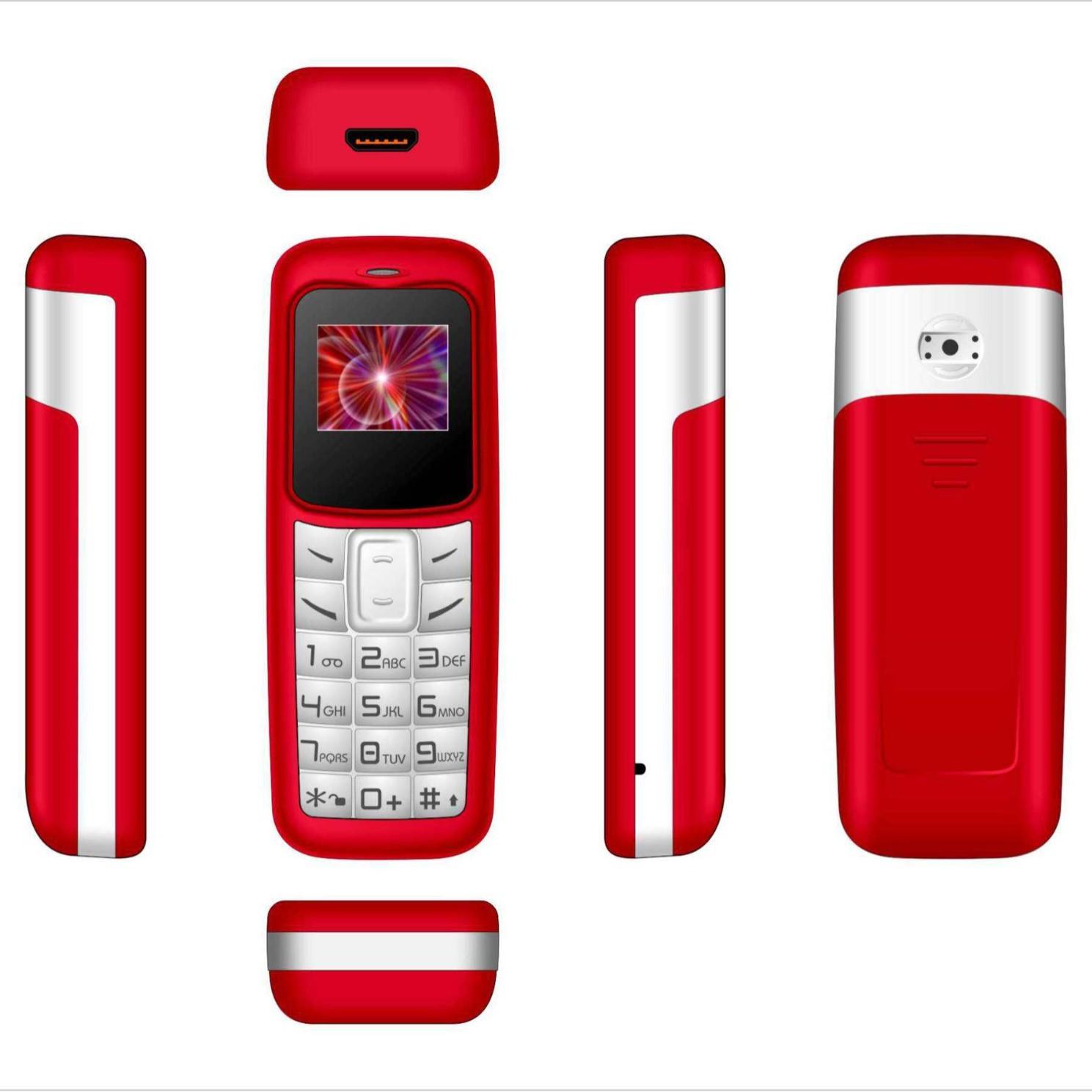 

BM30 Мини Мобильный Телефон Кнопочный Ультра Маленький Карманный Bluetooth 2G Две SIM-карты Студенческий Маленький Мобильный Телефон Низкая Цена красный