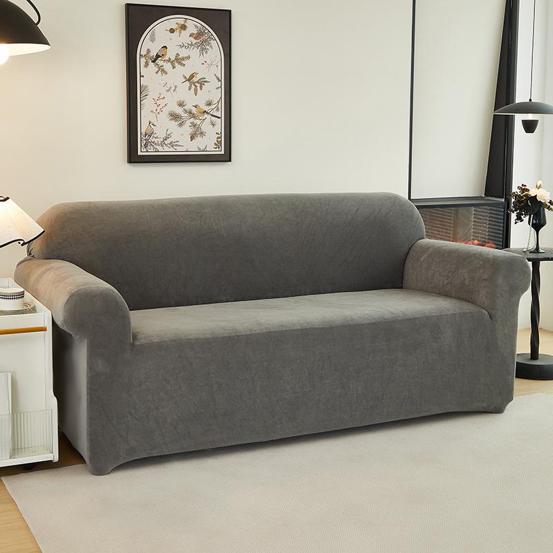 1 PC Elastic Sofa Cover Super-soft Slipcover Stretch Sofa Cover Protector of Sofa Removable Slipcover Easy To Install & Remove