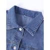 Fashionable Versatile Embroidered Washed Denim Vest for Women, New Spring/Summer Style, Loose Sleeveless Jacket, Casual Thin Outerwear