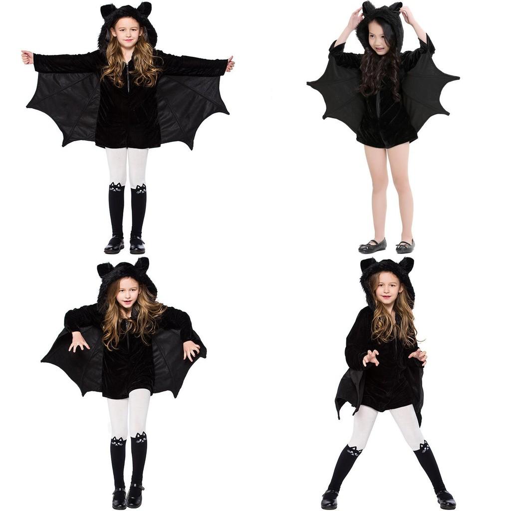 Cosplay Bat Kids Attire For Halloween Stage Performances And Costume Parties