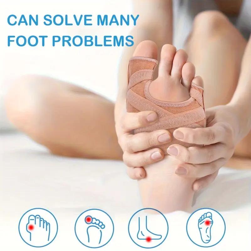 Adjustable Hallux Valgus Sleeve Spacer Separator Fabric Bunion Corrector Breathable Toe Corrector Sports Bunion Socks Running