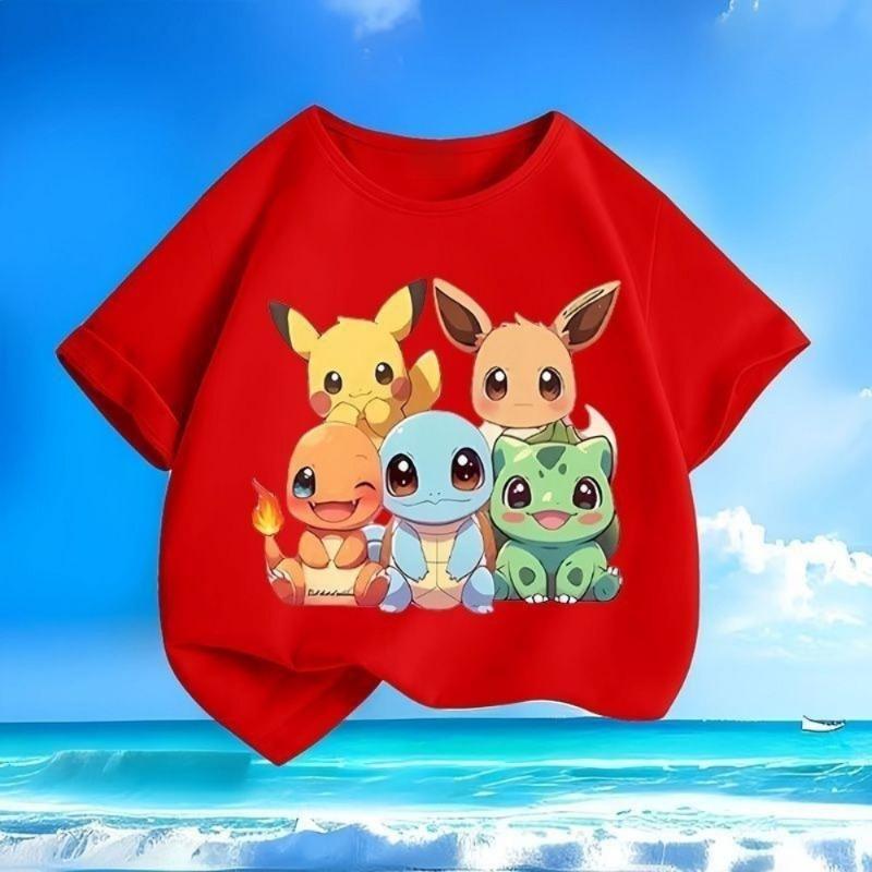 T-shirt a maniche corte per bambini My Little Soda Pop Magliette estive in puro cotone morbido per bambini Ragazzi Ragazze Top casual a T-shirt