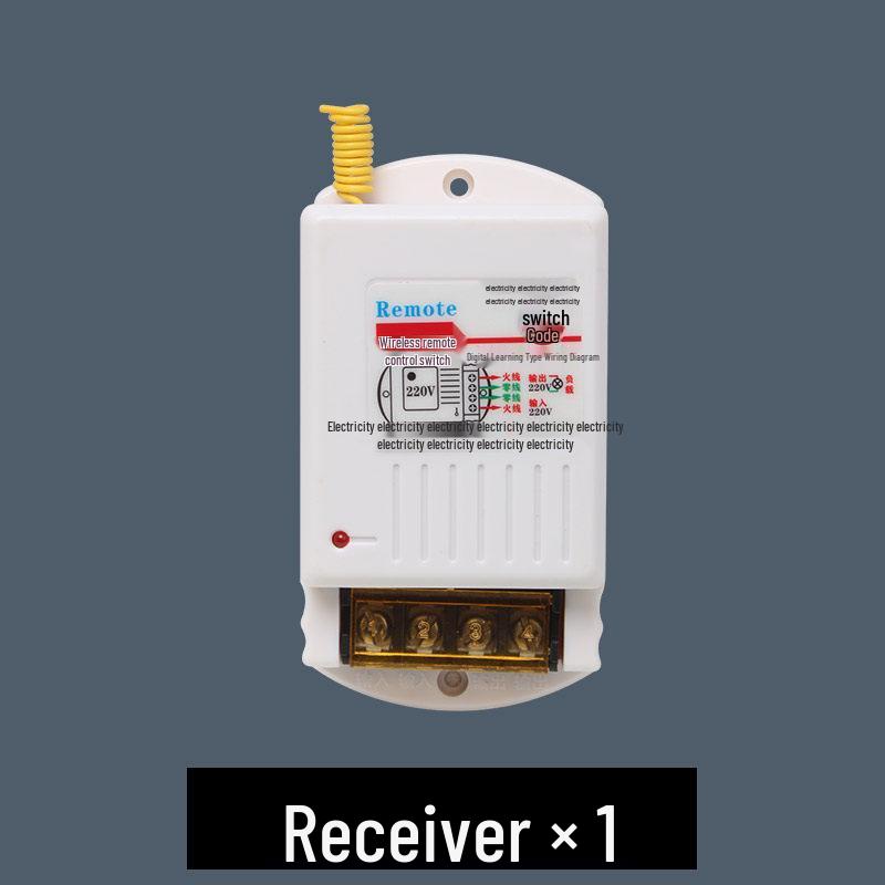 High-Power Submersible Pump with Smart Wireless Remote and Light Control, 220V Multi-Channel Wiring-Free Power Supply