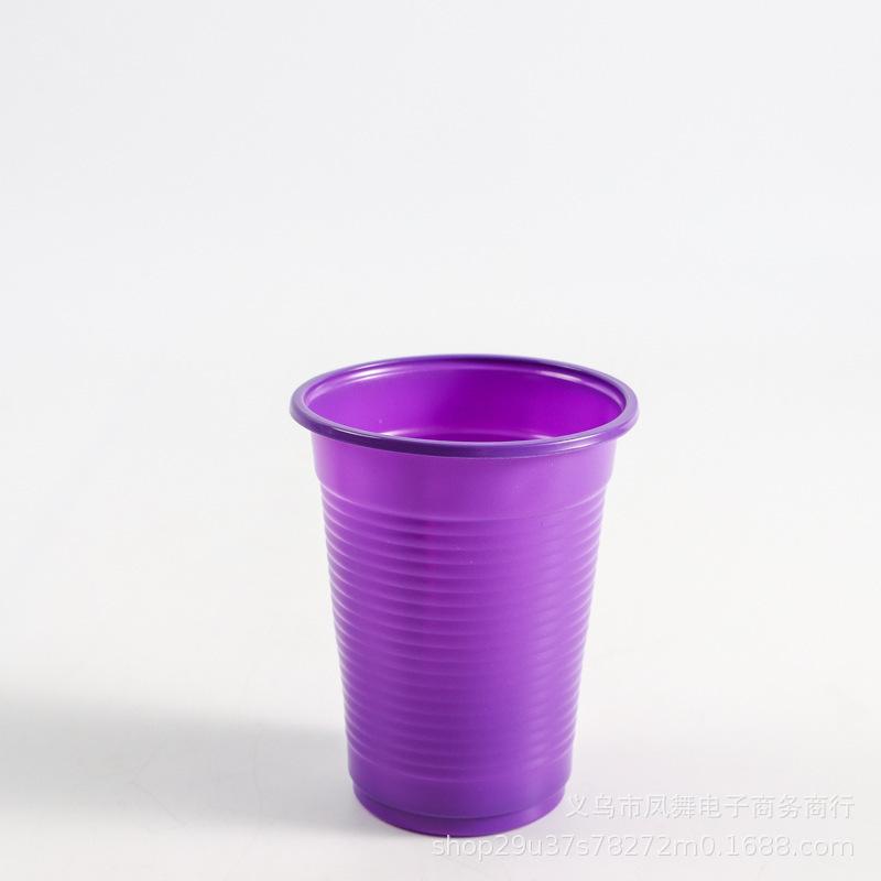 Factory Price 7Oz Party Game Cup Disposable Plastic Color Cup Beverage Cup Juice Beer Specified Color
