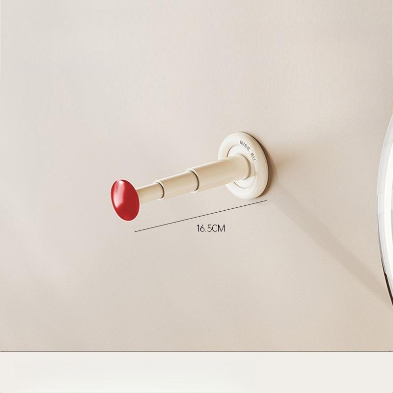 Justerbare Kleshengere Oppbevaringsløsning Enkel Montering Utrekkbar Kleshengerstativ Enkel Montering for Bad og Entréer