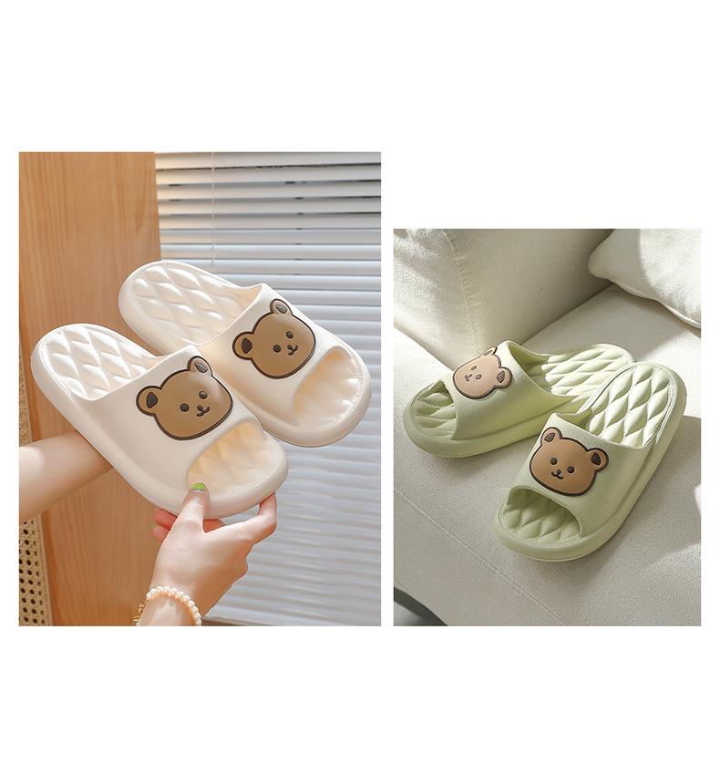 2025 New Kids' Non-Slip Bathroom Slippers, Soft Sole, Summer Indoor Shoes for Boys and Girls