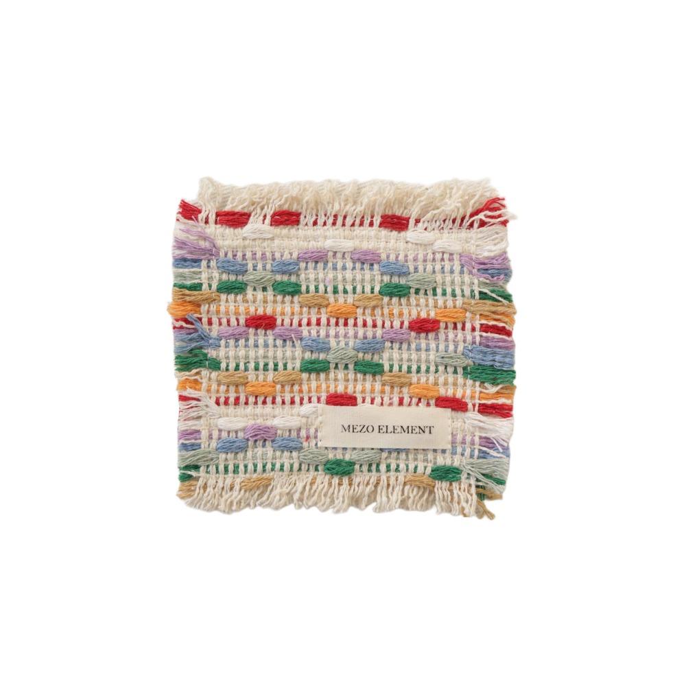 

Creative Ins Style Tassel Insulated Coaster Braided Handmade Cup Mat Heat-Resistant Reusable Placemat Photo Props