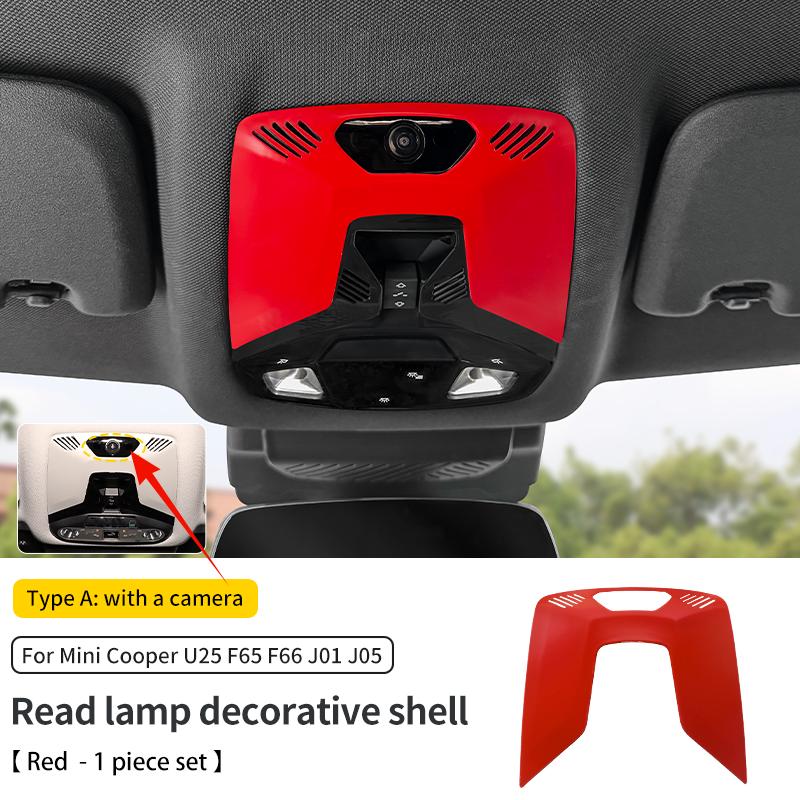 For Mini Cooper S F65 F66 U25 Countryman E/SE J01 EV Aceman J05 Reading Light Frame Trim Stickers Decor Car Interior Accessories