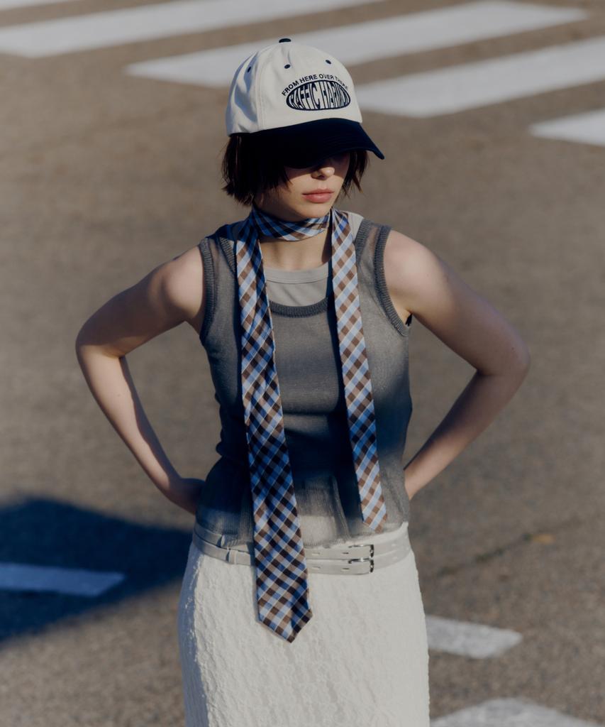 Teulaepighamoni Deep Shape Round Logo Ballcap_Navy