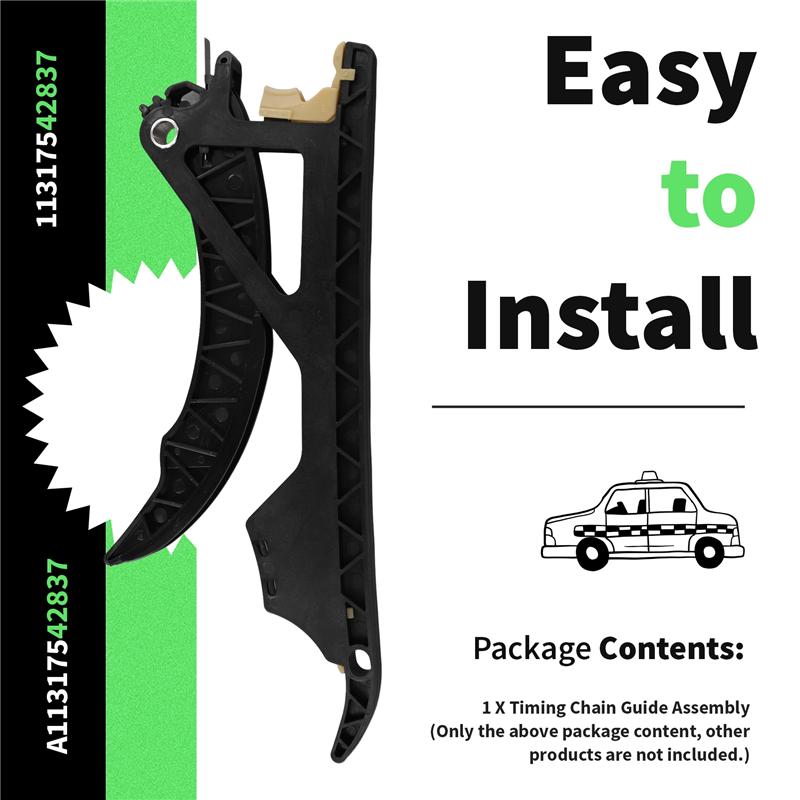 A11317542837 Car Timing Chain Guide Assembly For BMW E88 135I E90 335I E60 535I 2008-2010 11317542837-A87Q