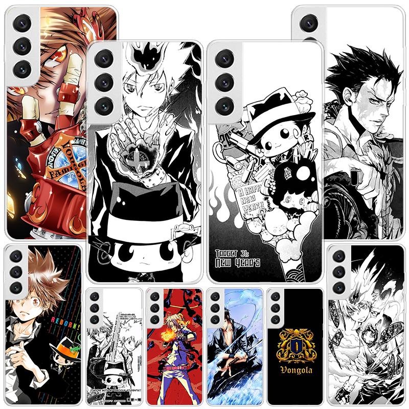 Katekyo Hitman Reborn Phone Case For Samsung Galaxy S24 S25 Edge S26 Ultra S23 S22 S21 Plus S20 FE + Personalized Print Cover Ga