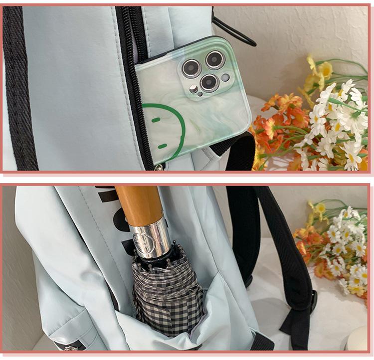 Korean Style Women's Large Capacity Student Backpack - Casual Travel & School Bag