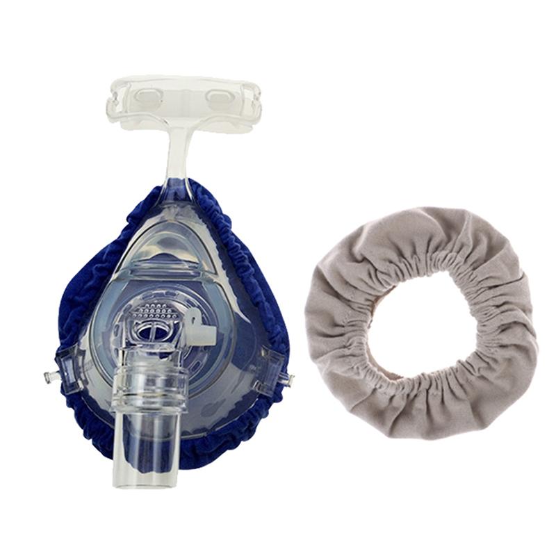 2 Pcs Cpap Mask Liners Reusable Fabric Covers Reduce Air Leaks Skin Irritation