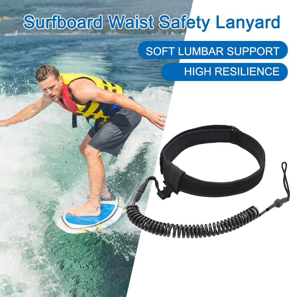 6mm Water Sport Surfboard Leash Surfing Chest Strap Surfing Waist Rope Replacement for Surfing/Standup Paddle Board/Kayak China Mainland