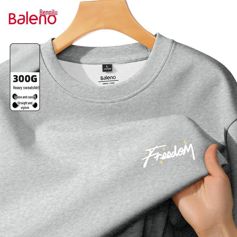 

Baleno Men s 300g Heavyweight Round Neck Sweatshirt XL