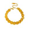 MeiShi Duo 18K Titanium Steel Ancient Coin Bracelet - Elegant INS Style Gift for Women