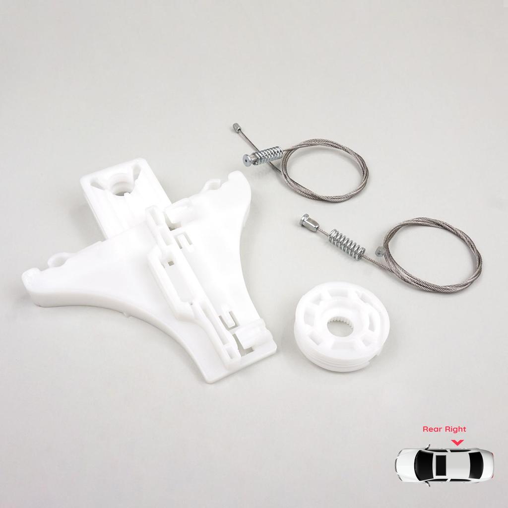 BWR262 Window Regulator Repair Kit Rear Right Door for VW Passat B5 B5.5 3B 3BG Skoda Superb MK1 B5 3U 3B5839462