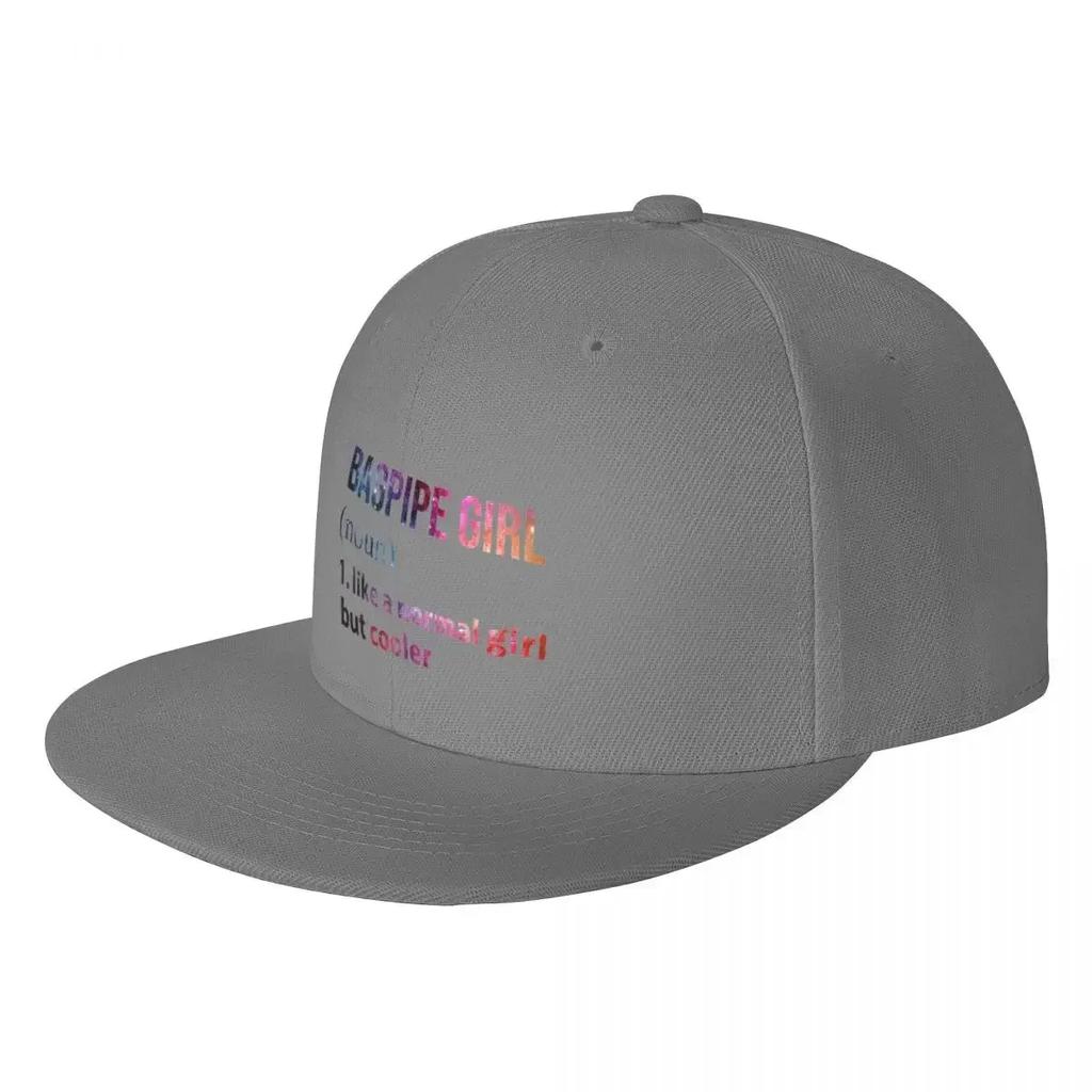 Bagpipe Girl like a normal Girl but cooler galaxy Baseball Cap Snap Back Hat Custom Cap Women Unisexs