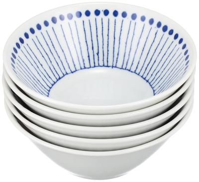 Mino Ware 4.5 Bowl Set of 5 Sojugusa 145873(5)