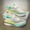 Boys Lightweight Breathable Mesh Running Shoes With Velcro Daily Casual Wear Outdoor Activities