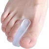 Zehentrenner für Hallux Valgus - Gel Überlappende Zehentrenner - - Spreizendes Design Silikagel Zehenstrecker, Hallux Valgus Korrektor Zur Schmerzlinderung ,verhindern Co