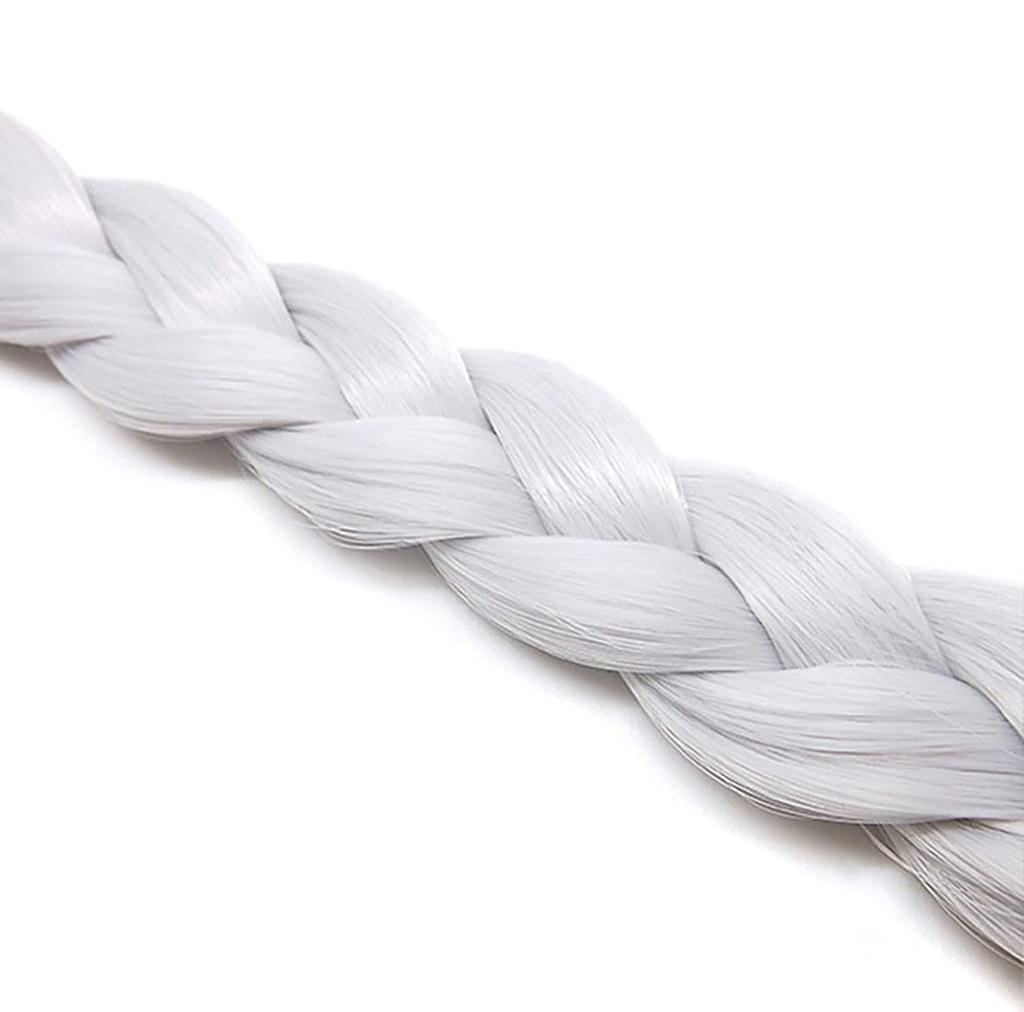 [Milky Time] Sakuya Izayoi Cosplay Wig (Large) from Touhou Koumakyou (Touhou Sakumakyo) - Anime Costume with Watch, Halloween Item