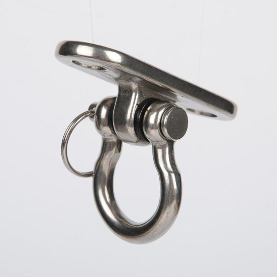 1 Set Ceiling Hook Strong Load-Bearing High Strength Rotatable Not Easily Deformed Simple Installation Rustproof Hammock Chair Sandbag