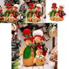 Gingerbread Family Whimsical Dolls Festive Touch For Yuletide Home Accents