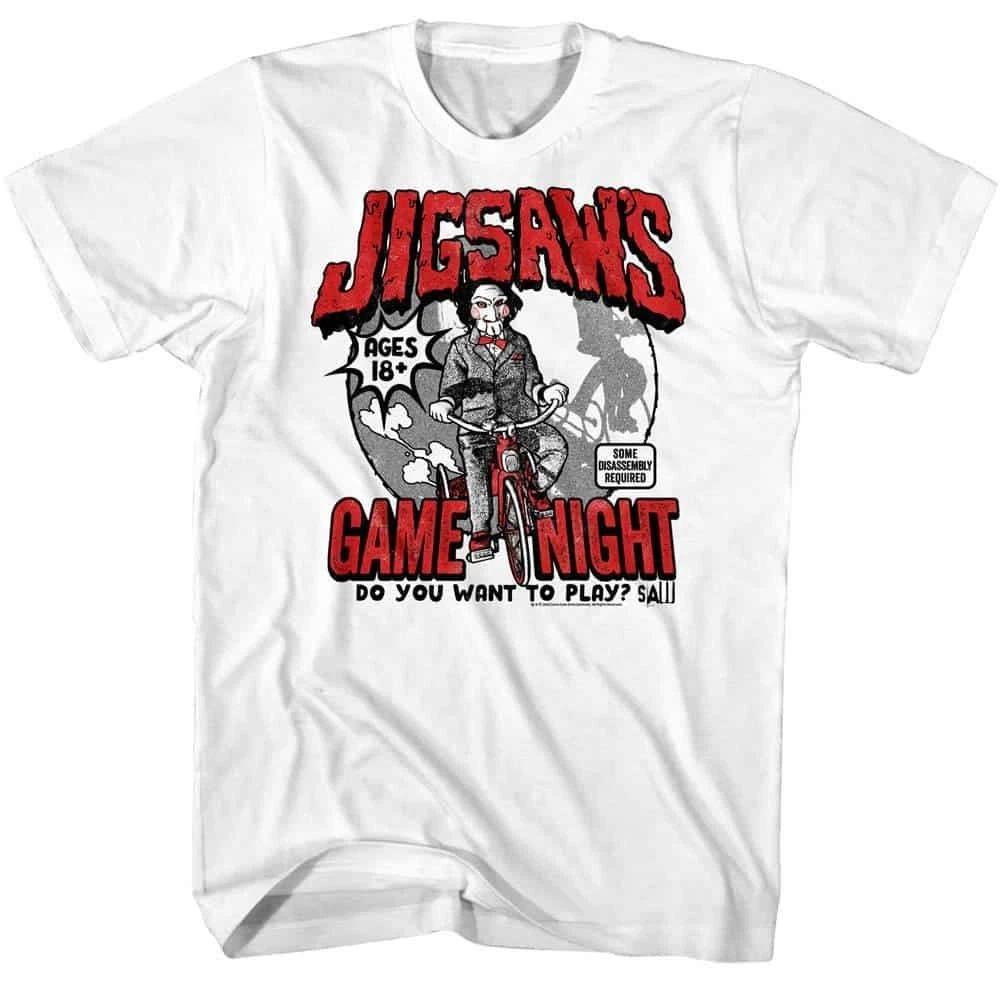 

SAW Jigsaw s Game Night Men s T Shirt S