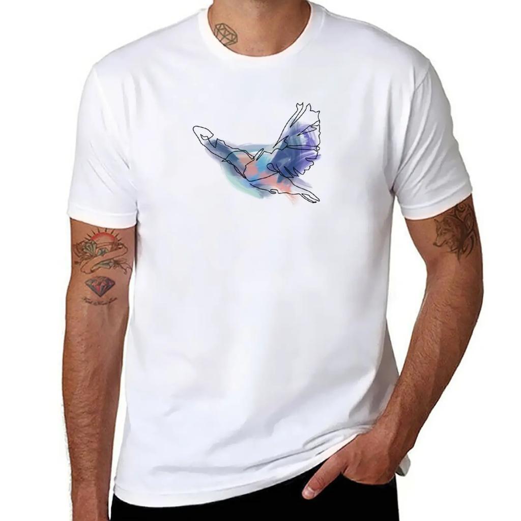 Vogel im Flug T-Shirt Hippie-Kleidung süße Kleidung T-Shirt Herren