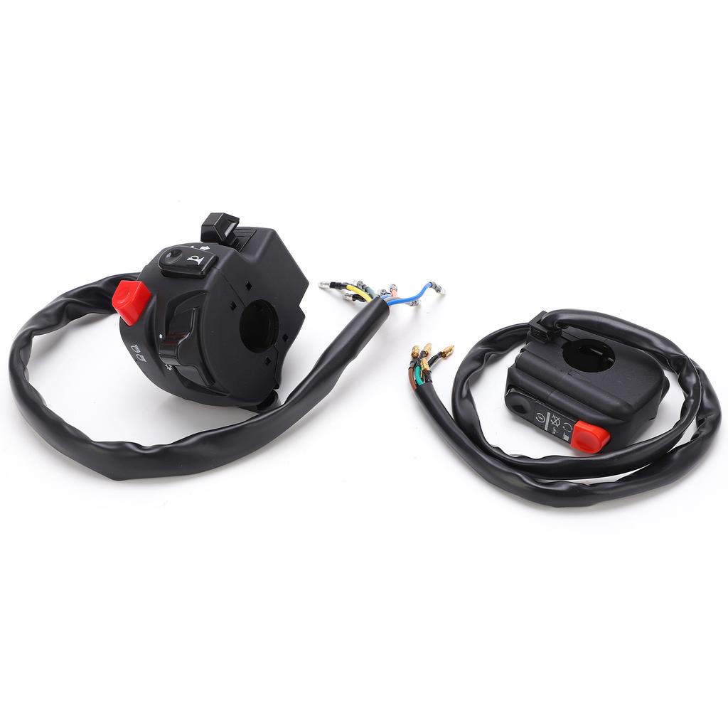 7 8in Handlebar Switch 12V Motorcycle Headlight Fog Lamp ON OFF Control Waterproof Replacement for Yamaha SR400