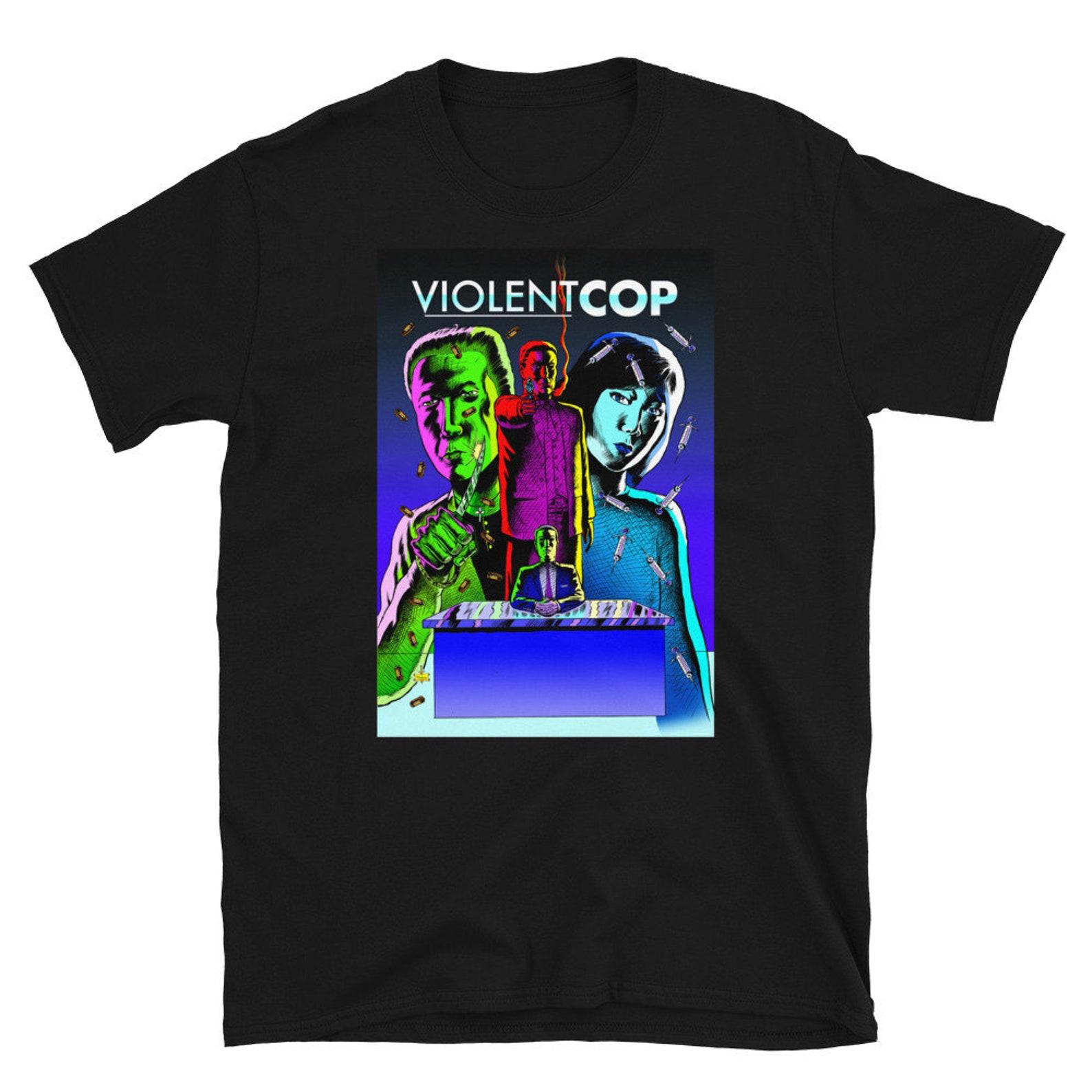 beat takeshi violent cop benjamin marra T-Shirt XL
