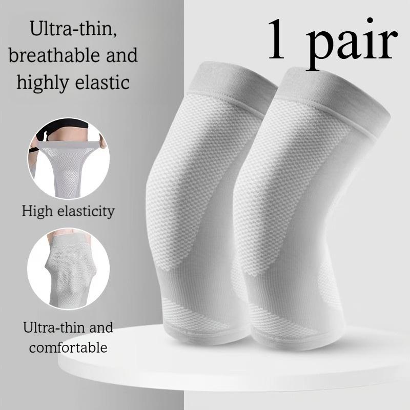 1PAIR Summer Thin Knee Pads Men's Knees Summer Summer Ultra-thin Women's Running Cycling Basketball Invisible Seamless