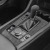 For LHD Mazda3 Axela 2020 2021 2022 2023 2024 2025 Suede Overlays Interior Trim On Gears, Window Lifting Button, Steering Wheel