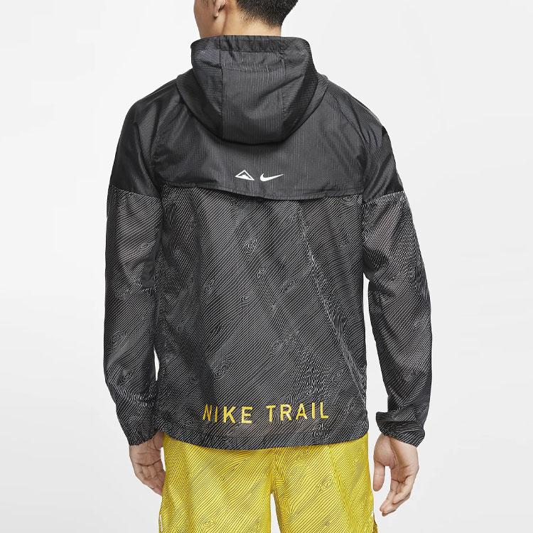 Nike Windrunner Hooded Trail Running Jacket Men's Black CQ7962-010