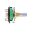 1pc Rotary Switch 4 Pole 12 Position SRRM1C7800 Power AMP 1050R Audio Signal Switch For Home Audio Systems