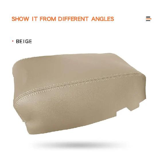 For Dodge Charger 2008-2010 2009 Center Console Armrest Protection Cushion Breathable Armrest Box Cover Pad Car Accessories