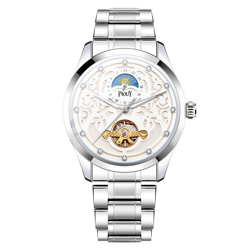 Top Brand New Men's Watch Mechanical Men's Watch Tourbillon Luminous Business Watch Automatic Mechanical Men's Watch