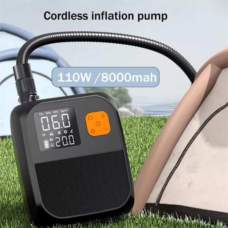 Compressore d'Aria Portatile ad Alta Pressione 25Psi Autoportante Pompa per Stand Up Paddle Sup Pompa Gonfiaggio Tavola da Paddle Per Surf Kitesurf Materasso Tenda