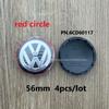 For VOLKSWAGEN 4pcs 56/65/70/76mm Wheel Center Hub Caps For Volkswagen PASSAT LAVIDA Sagitar BORA JETTA GOLF POLO Lamando T-Cros CWR1