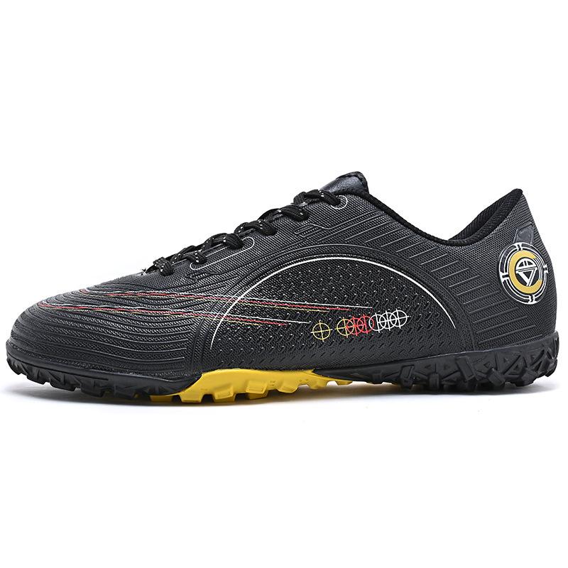 Football shoes tf broken nails artificial turf AG nails leather feet youth student competition leather feet training sports shoes