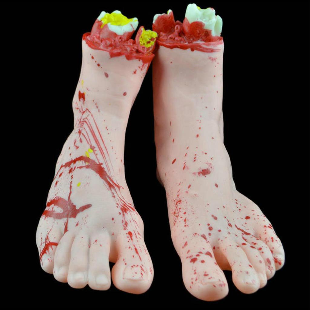 Enge Kunstmatige Hand Voeten Props, Truc Props Halloween Lichaamsdelen voor